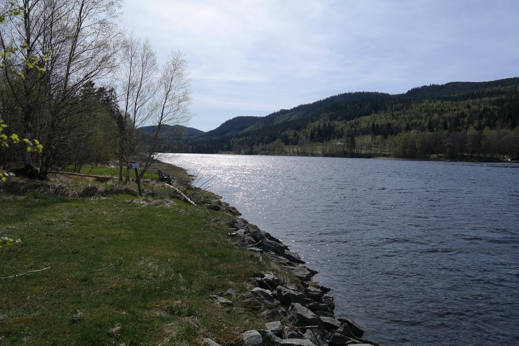 Holmset Camping And Fishing Namdalseid Bagian luar foto