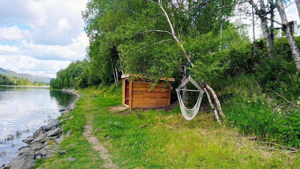 Holmset Camping And Fishing Namdalseid Bagian luar foto
