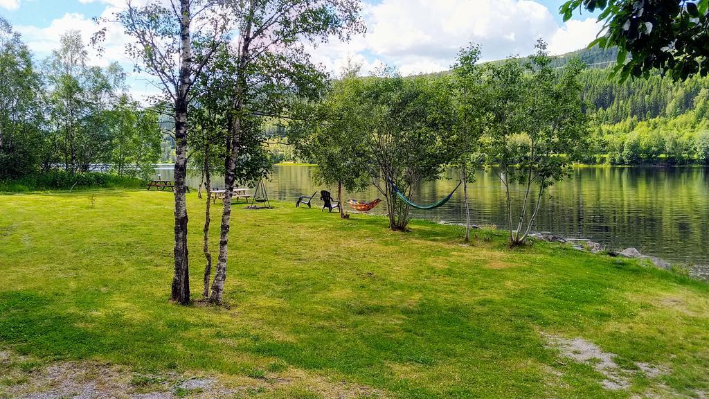 Holmset Camping And Fishing Namdalseid Bagian luar foto
