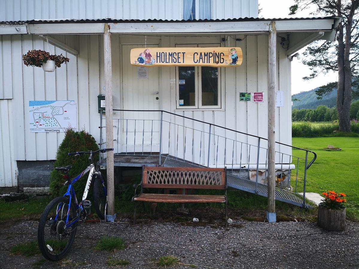 Holmset Camping And Fishing Namdalseid Bagian luar foto