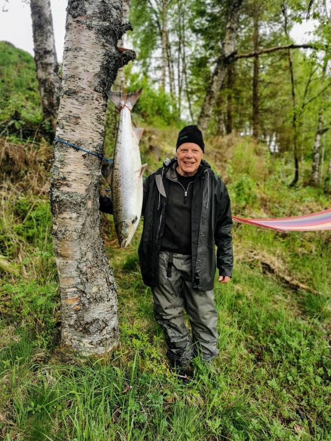 Holmset Camping And Fishing Namdalseid Bagian luar foto